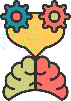 Think Vector Icon