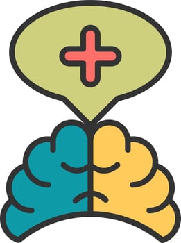 Positive Thinking Vector Icon