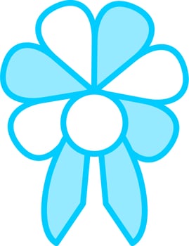 Ribbon Bow Vector Icon