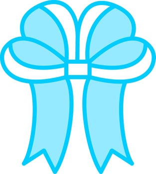 Ribbon Bow Vector Icon