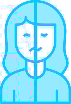 Personality Disorder Vector Icon