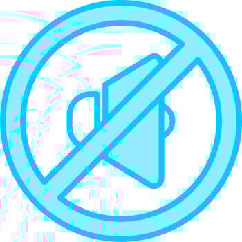 Quiet Vector Icon