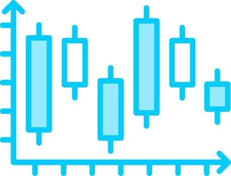Japanese Candlestick Vector Icon