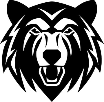 Bear - High Quality Vector Logo - Vector illustration ideal for T-shirt graphic