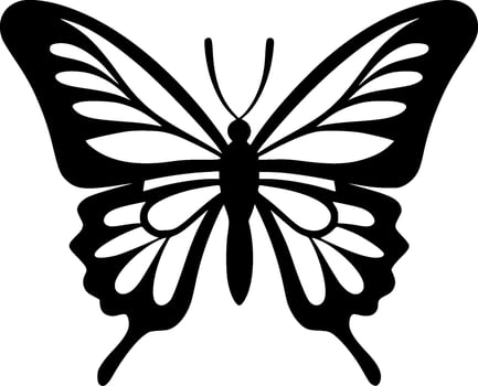 Butterfly - High Quality Vector Logo - Vector illustration ideal for T-shirt graphic