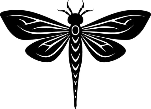 Dragonfly - High Quality Vector Logo - Vector illustration ideal for T-shirt graphic