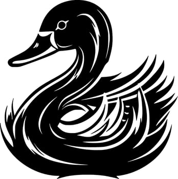 Duck - High Quality Vector Logo - Vector illustration ideal for T-shirt graphic