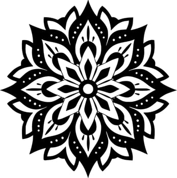 Mandala - High Quality Vector Logo - Vector illustration ideal for T-shirt graphic