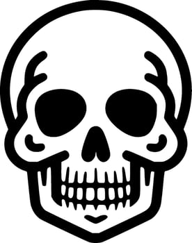 Skull - High Quality Vector Logo - Vector illustration ideal for T-shirt graphic
