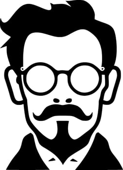 Teacher, Minimalist and Simple Silhouette - Vector illustration