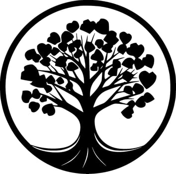 Tree - High Quality Vector Logo - Vector illustration ideal for T-shirt graphic