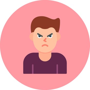 Angry Vector Icon