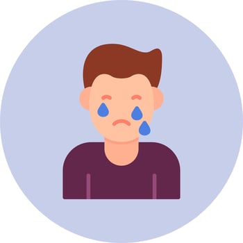 Cry Vector Icon