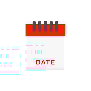 Calendar icon vector design illustration isolated on white background