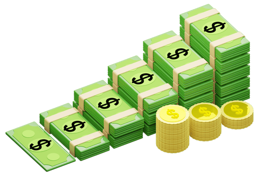 3d style Money png