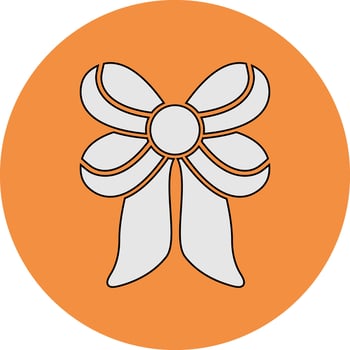Ribbon Bow Vector Icon