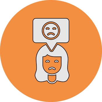 Pessimistic Vector Icon