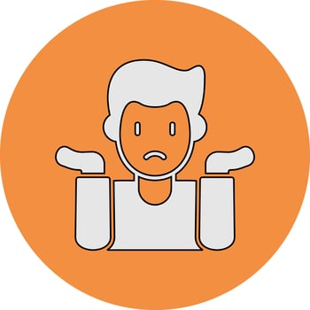 Shrug Vector Icon