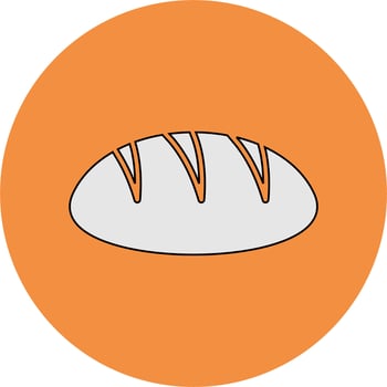 Bread Vector Icon