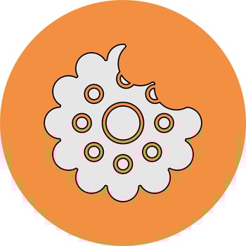 Biscuit Vector Icon