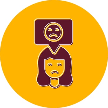 Pessimistic Vector Icon