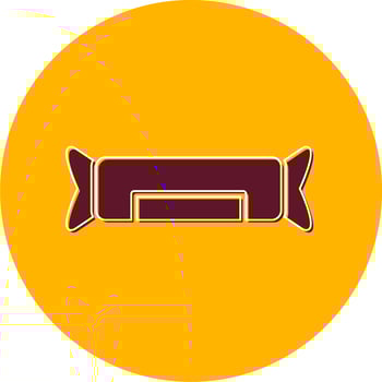 Bolster Vector Icon