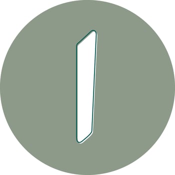 Arabic Language Vector Icon