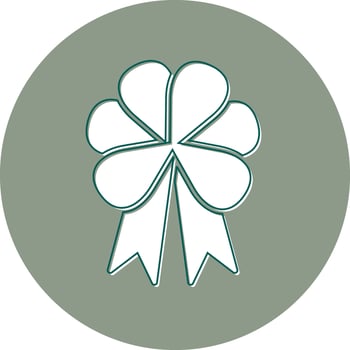 Ribbon Bow Vector Icon
