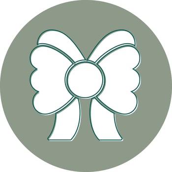 Ribbon Bow Vector Icon
