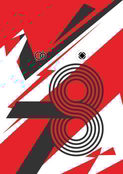 Mockup Background for Sports Jersey Red White Patern Kemerdekaan Indonesia V6 vector