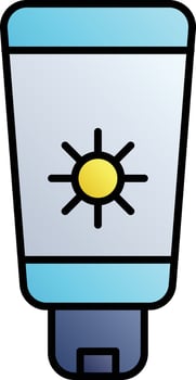 sunblock vector design icon for download.eps