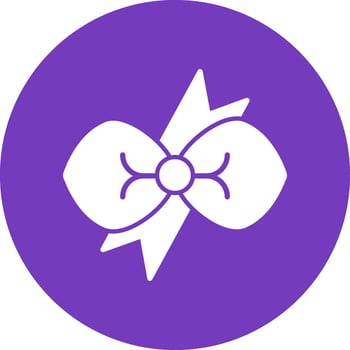Ribbon Bow Vector Icon