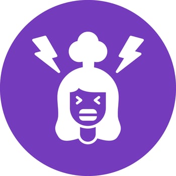 Frustrated  Vector Icon