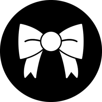 Ribbon Bow Vector Icon