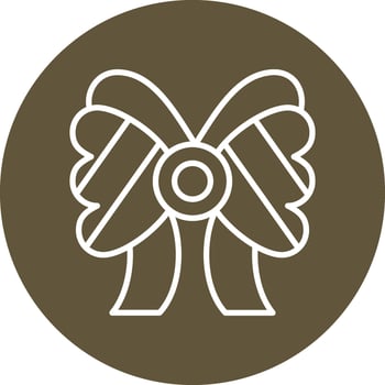 Ribbon Bow Vector Icon