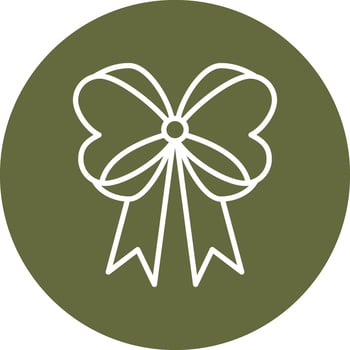 Ribbon Bow Vector Icon