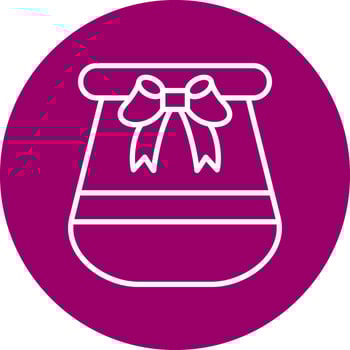 Ribbon Bow Vector Icon