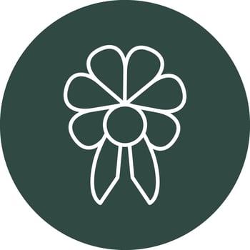 Ribbon Bow Vector Icon