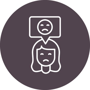 Pessimistic Vector Icon