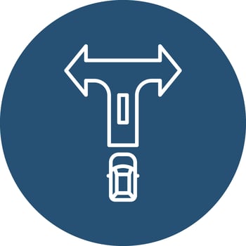 Driving Test Vector Icon