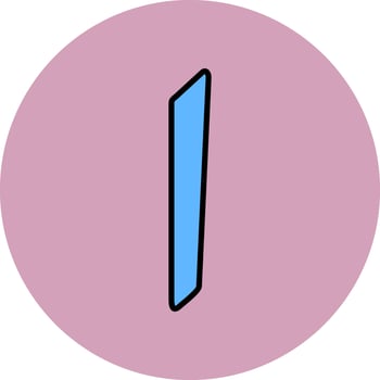 Arabic Language Vector Icon