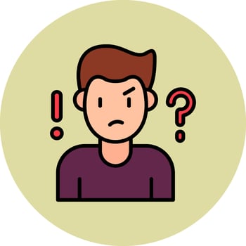 Suspicion Vector Icon