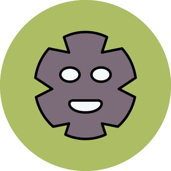 Facial Mask Vector Icon