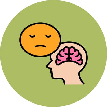 Anxiety Vector Icon