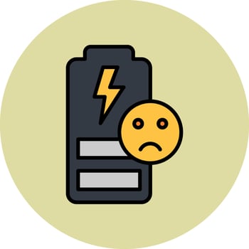 Battery Level Vector Icon
