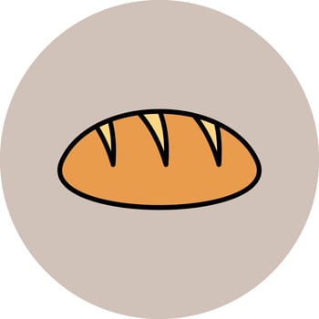 Bread Vector Icon