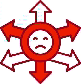 Ambiguity Vector Icon