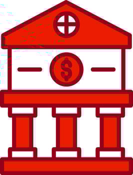 bank Vector Icon