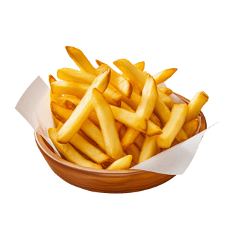 French fries no background png