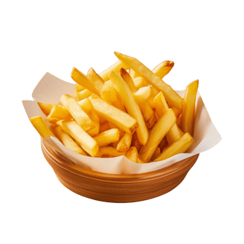 French fries no background png